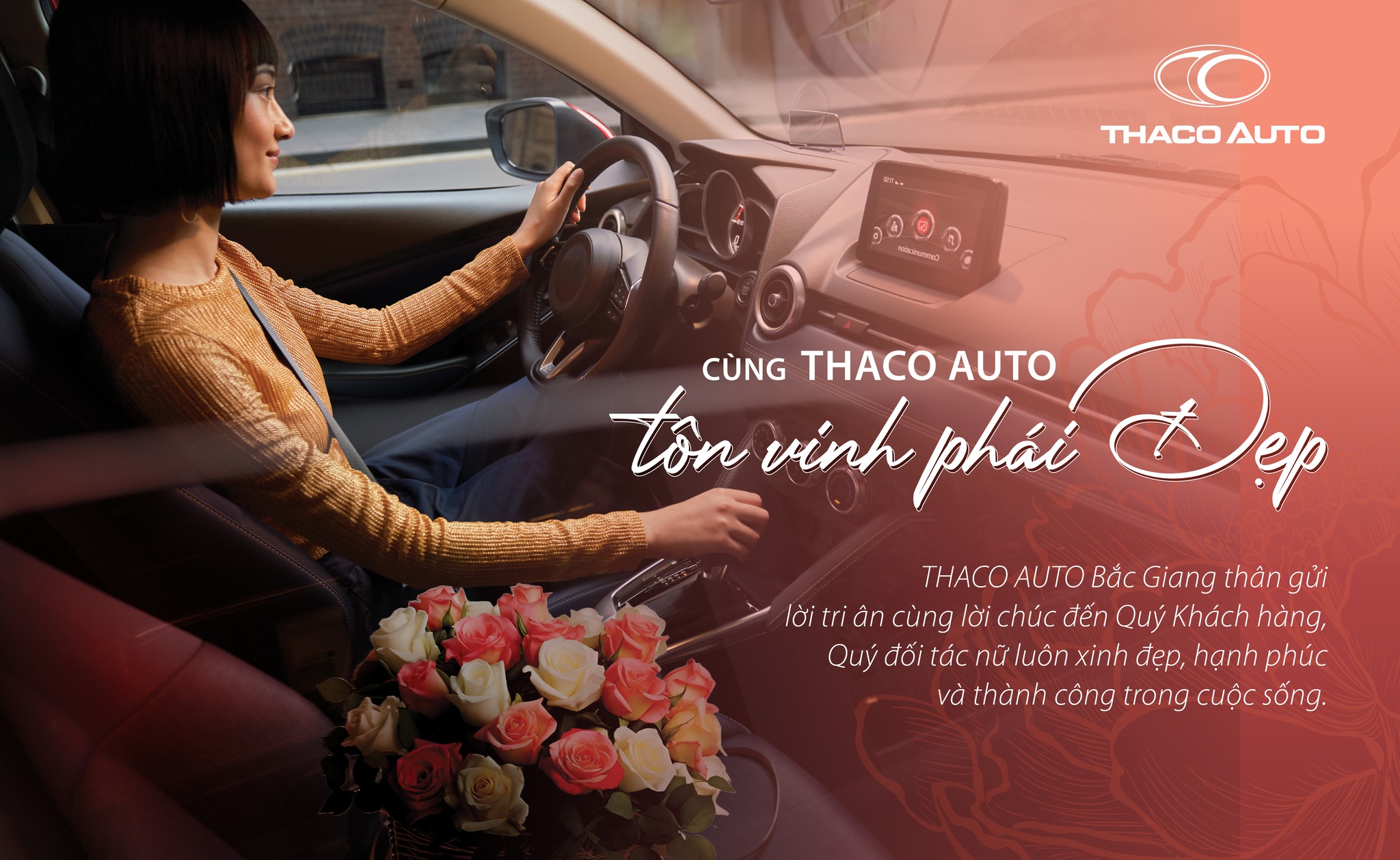 CÙNG THACO AUTO BẮC GIANG TRI ÂN PHÁI ĐẸP!