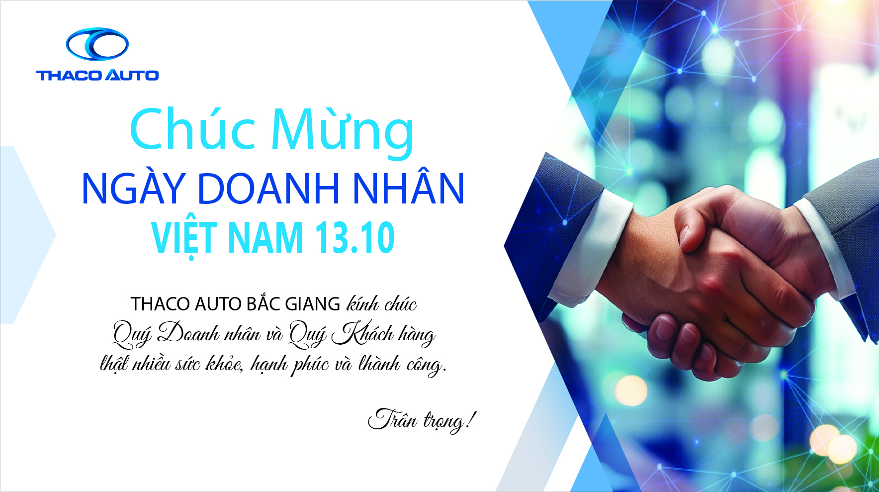 CHÚC MỪNG NGÀY DOANH NHÂN VIỆT NAM 13.10